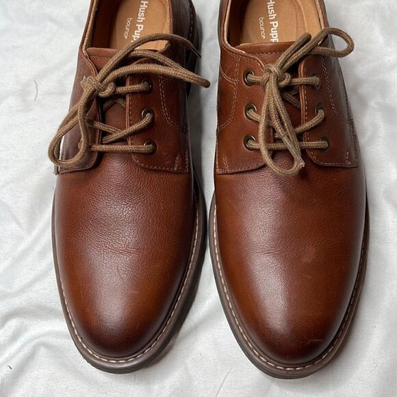 Hush Puppies Men’s Lace Up Brown Loafers. Size 10.5 Wide. - Picture 2 of 11